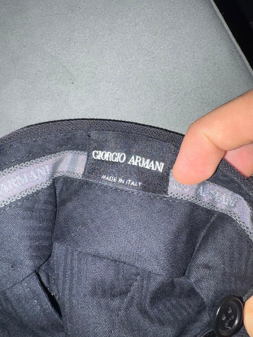 パンツ 00s giorgio armani straight slacks (44)