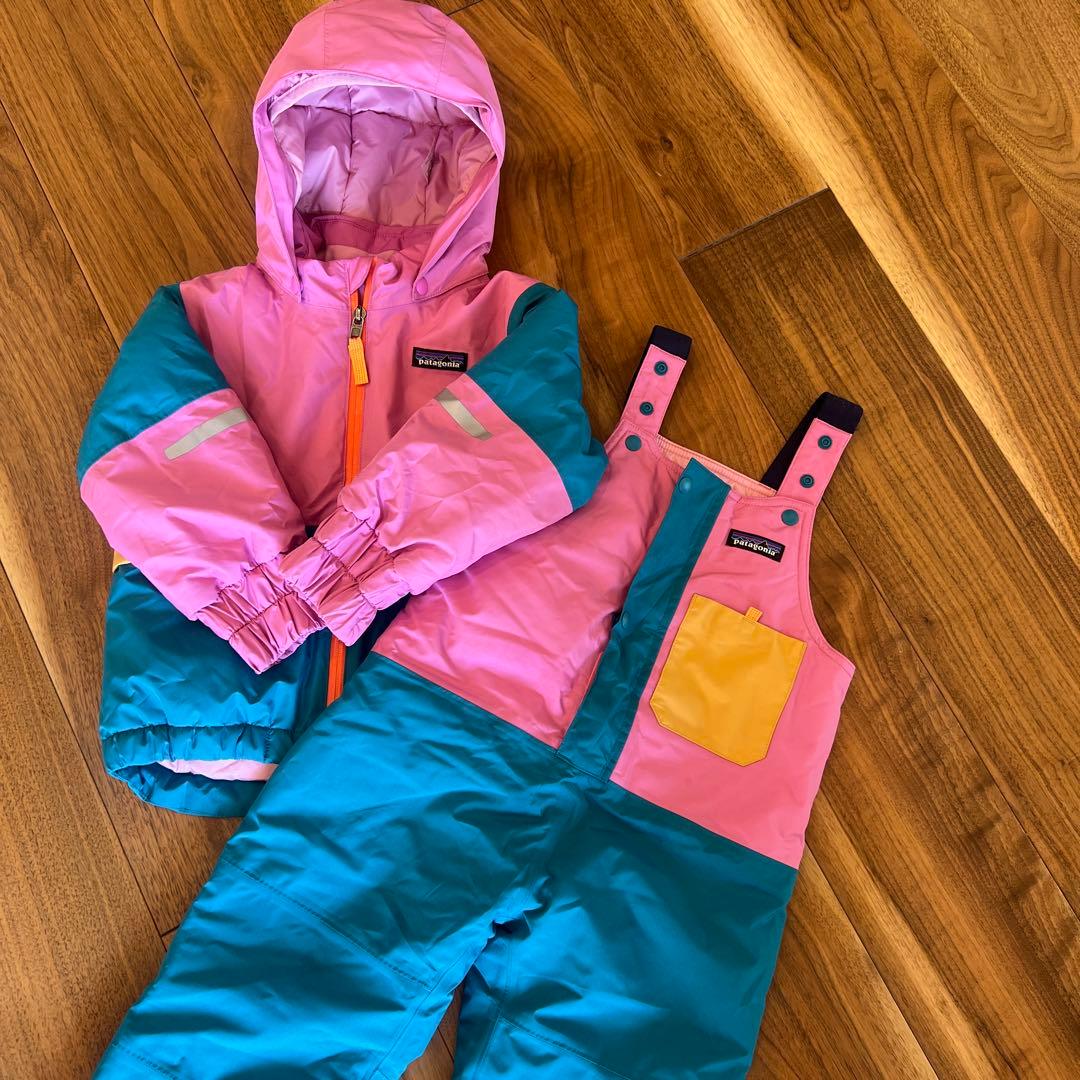 Patagonia 子ども用スキーウェア 3T 防水