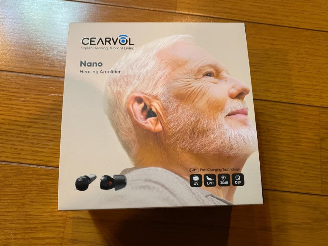 【ほぼ新品】Cearvol Nano 集音器 ホワイト スターライト