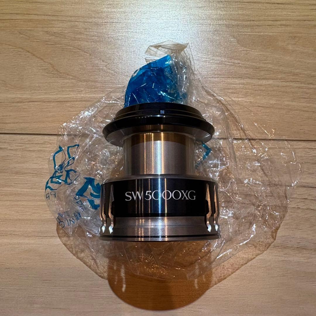 シマノ20ストラディックSW 5000XG 換えスプール、2.5号PEライン付き