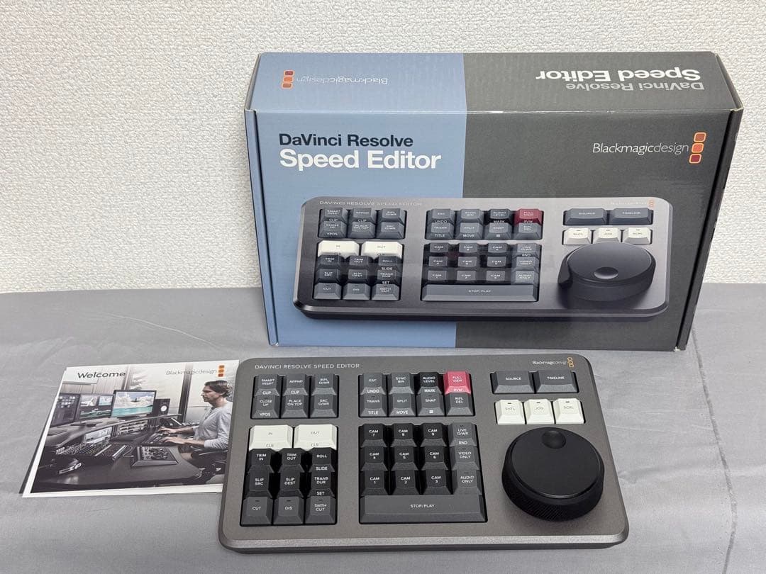 キーボード Blackmagic DaVinci Resolve Speed Editor