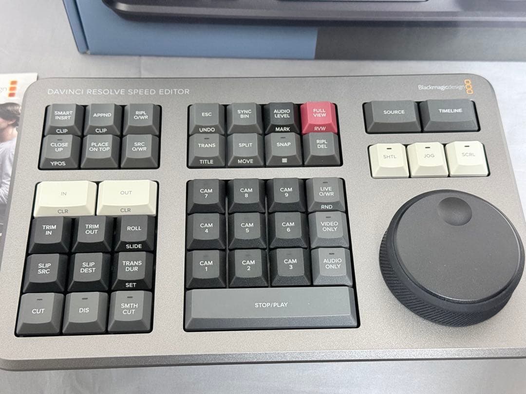 キーボード Blackmagic DaVinci Resolve Speed Editor