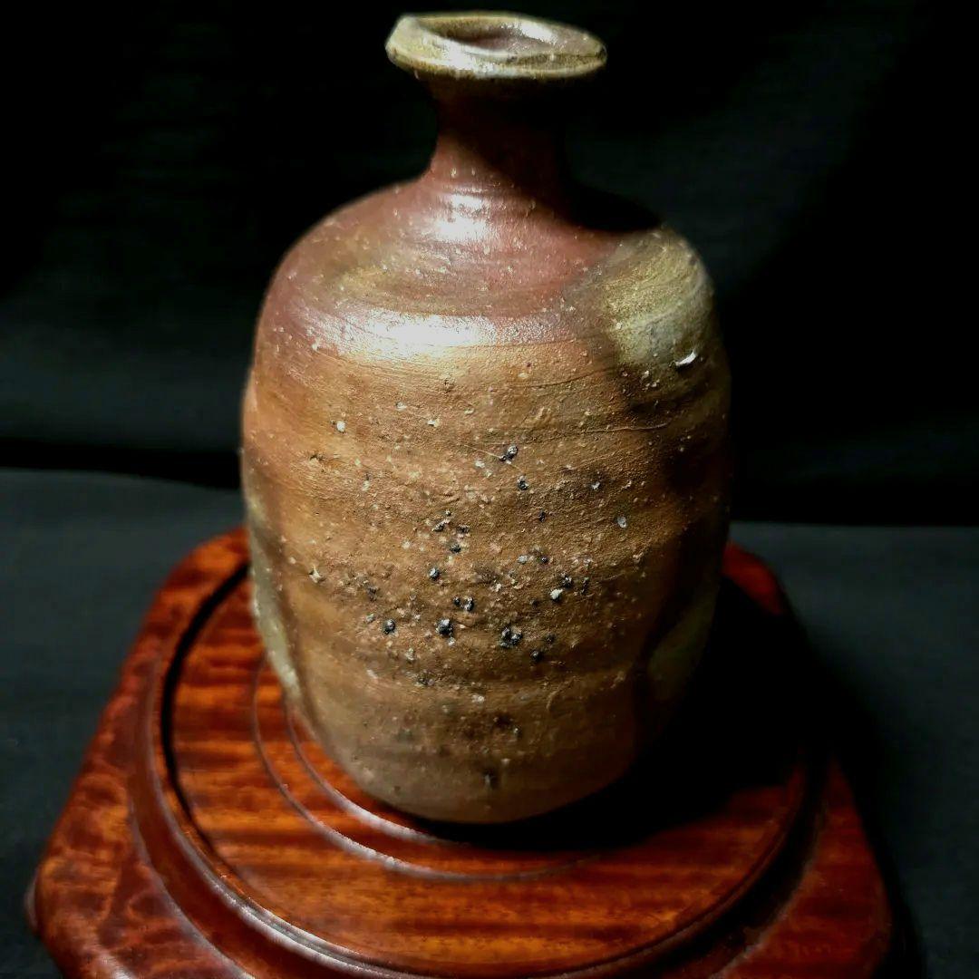 備前焼 金重素山作 円山窯 備前徳利/徳利