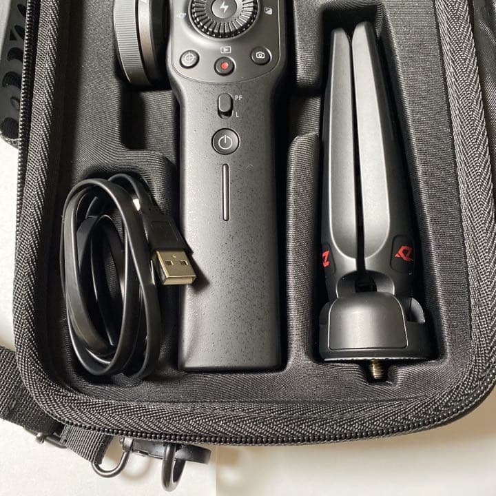 ジンバル　自撮り棒　ケース付き