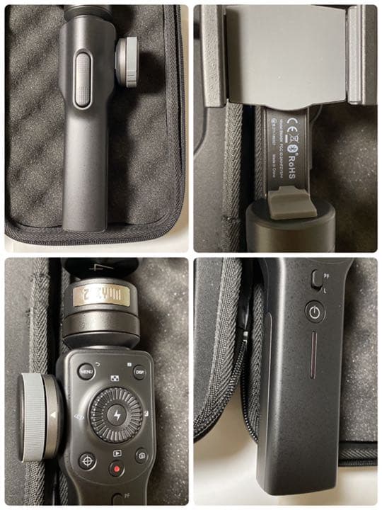 ジンバル　自撮り棒　ケース付き