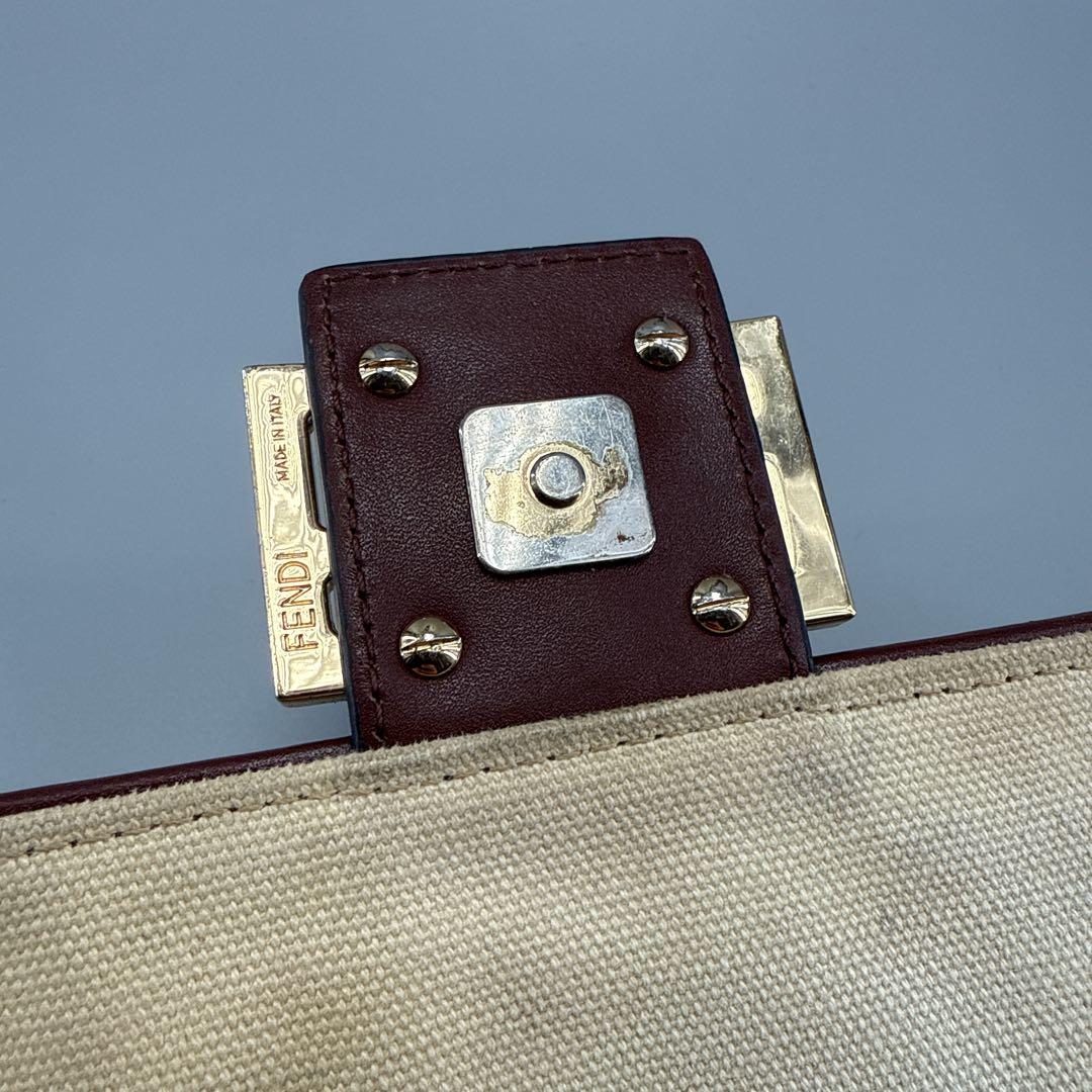 FENDI マンマバケット 2way ハンドバッグ ショルダーバッグ