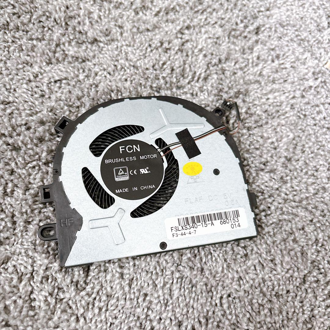 Lenovo IdeaPad S340-15シリーズ用CPU冷却ファン