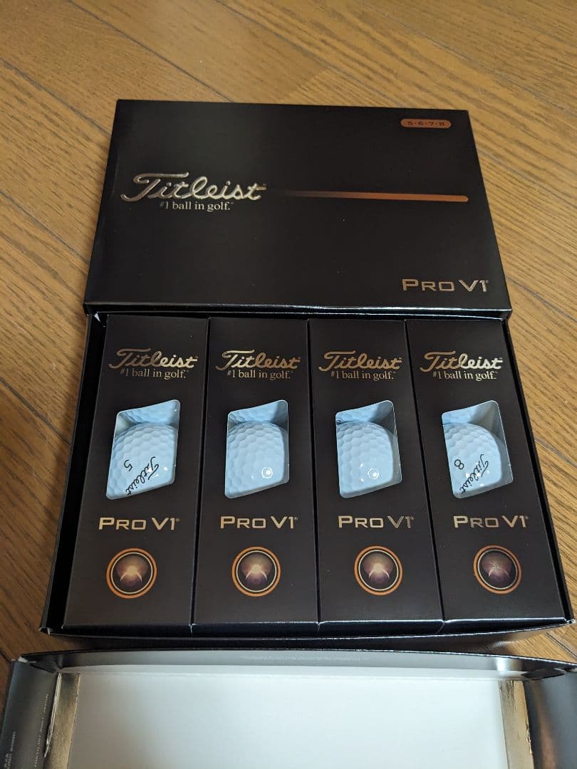 タイトリスト プロv1 2ダース 新品未使用