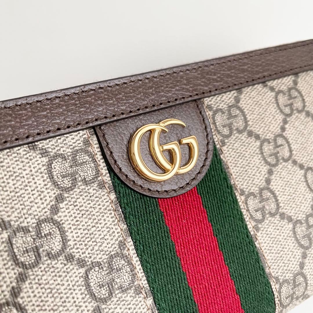 グッチ GUCCI 長財布 オフィディア GG ジップアラウンドウォレット 新品