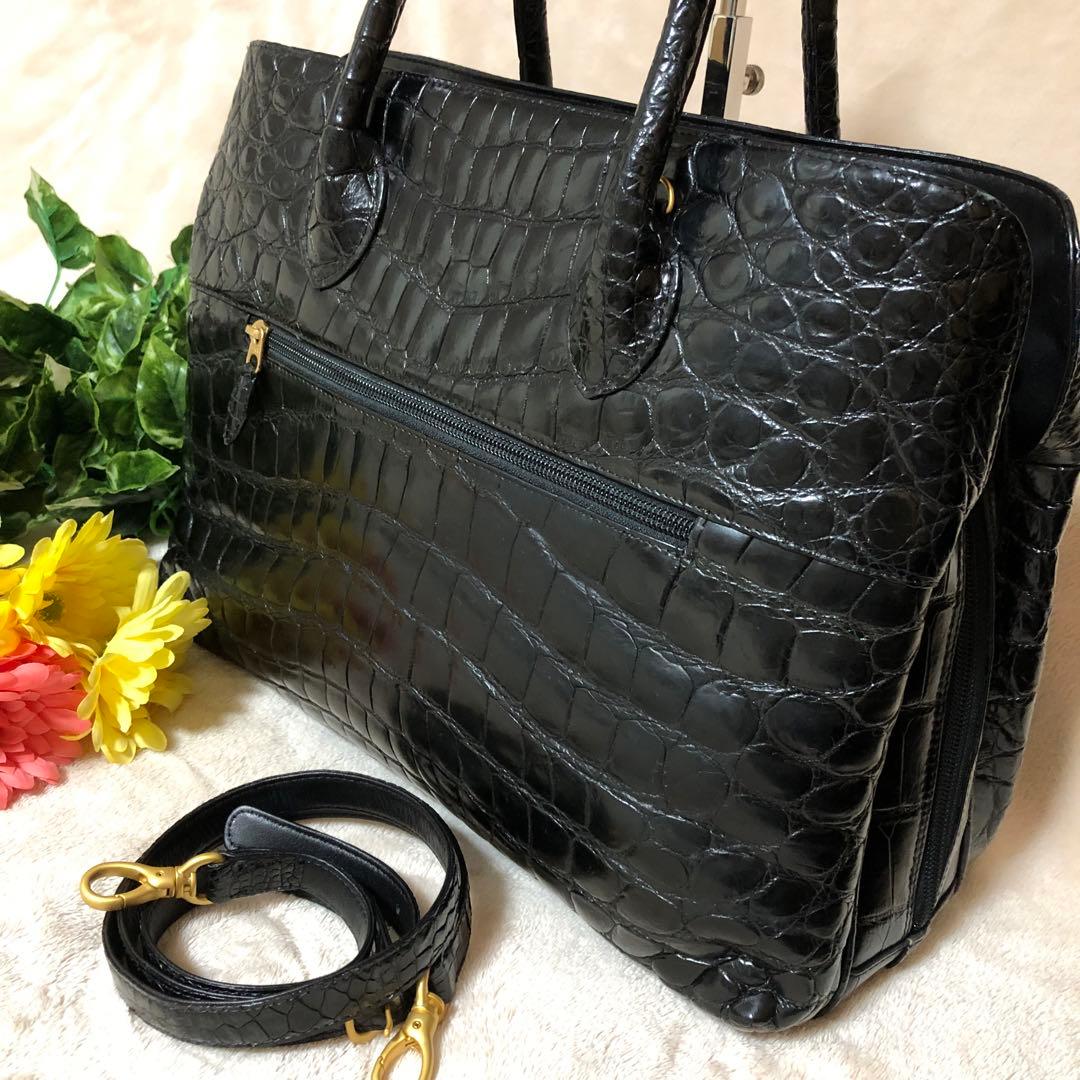 デイジー様2点まとめ売り（バーバリートートバッグ& 2way バッグ　クロコ）