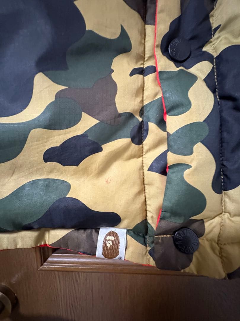 A BATHING APE 迷彩ベスト L リバーシブル