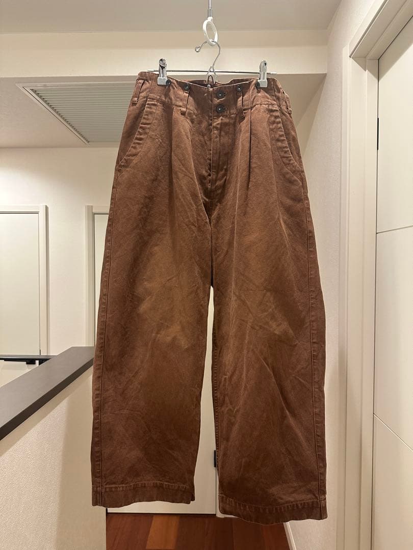 Gurank グランク 25SS CH work trousers