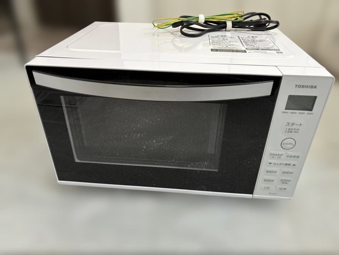 【美品】TOSHIBA 東芝　電子レンジ　ER-S17Y(W) 2024年製