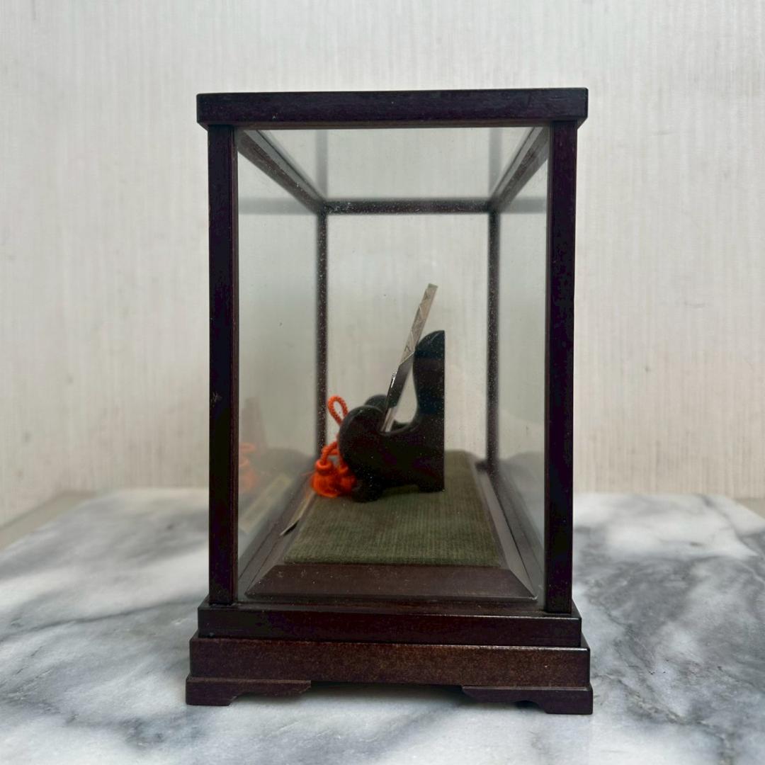 iΦ【 希少 】武比古作 純銀 扇 松竹梅 4.5号 刻印あり