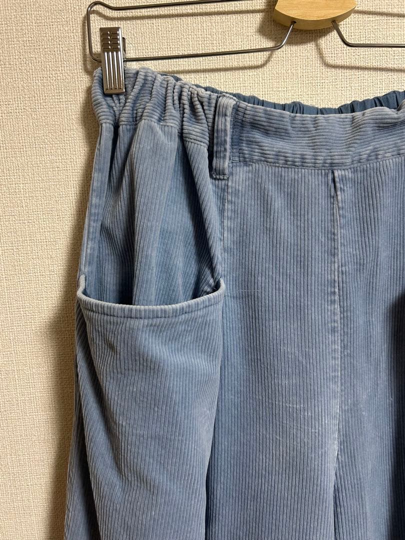 nest Robe コーデュロイフロントポケットパンツ ライトブルー