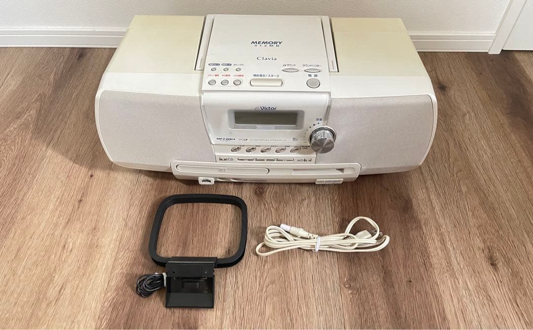 Victor CD・MDプレーヤー　RD-M2-W