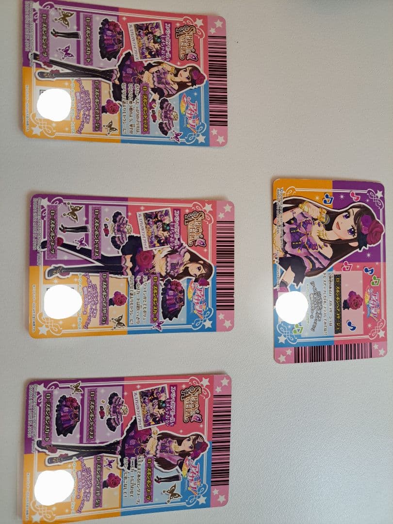 アイカツ 初期 プレミアムカード ローズボンボンコーデ