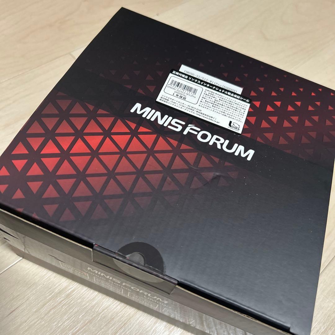 新品未使用/AMD Ryzen 9 6900HX搭載 超小型デスクトップパソコン