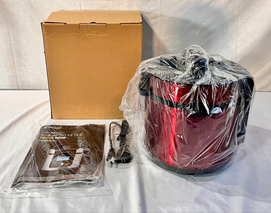 ②【未使用品】クッキングプロ V2 3.2L CV32SA-01-RD
