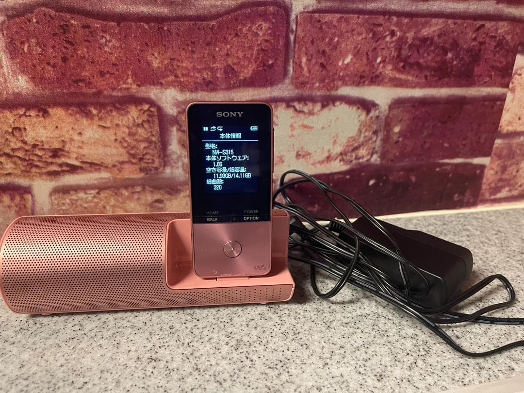 ソニー ウォークマン Sシリーズ 16GB NW-S315K