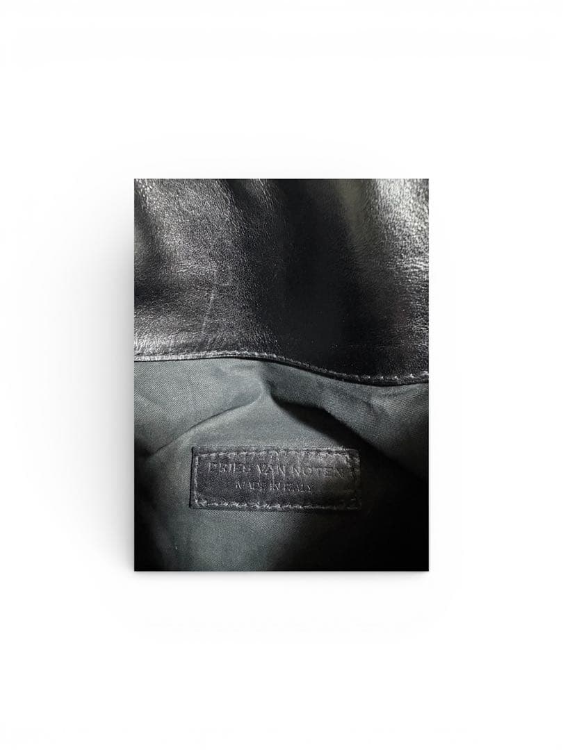 00ss DRIS VAN NOTEN レザーショルダーバッグ　arcive