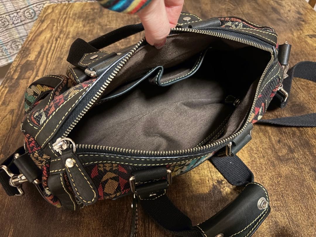 SAAD ショルダーバッグ バイカー