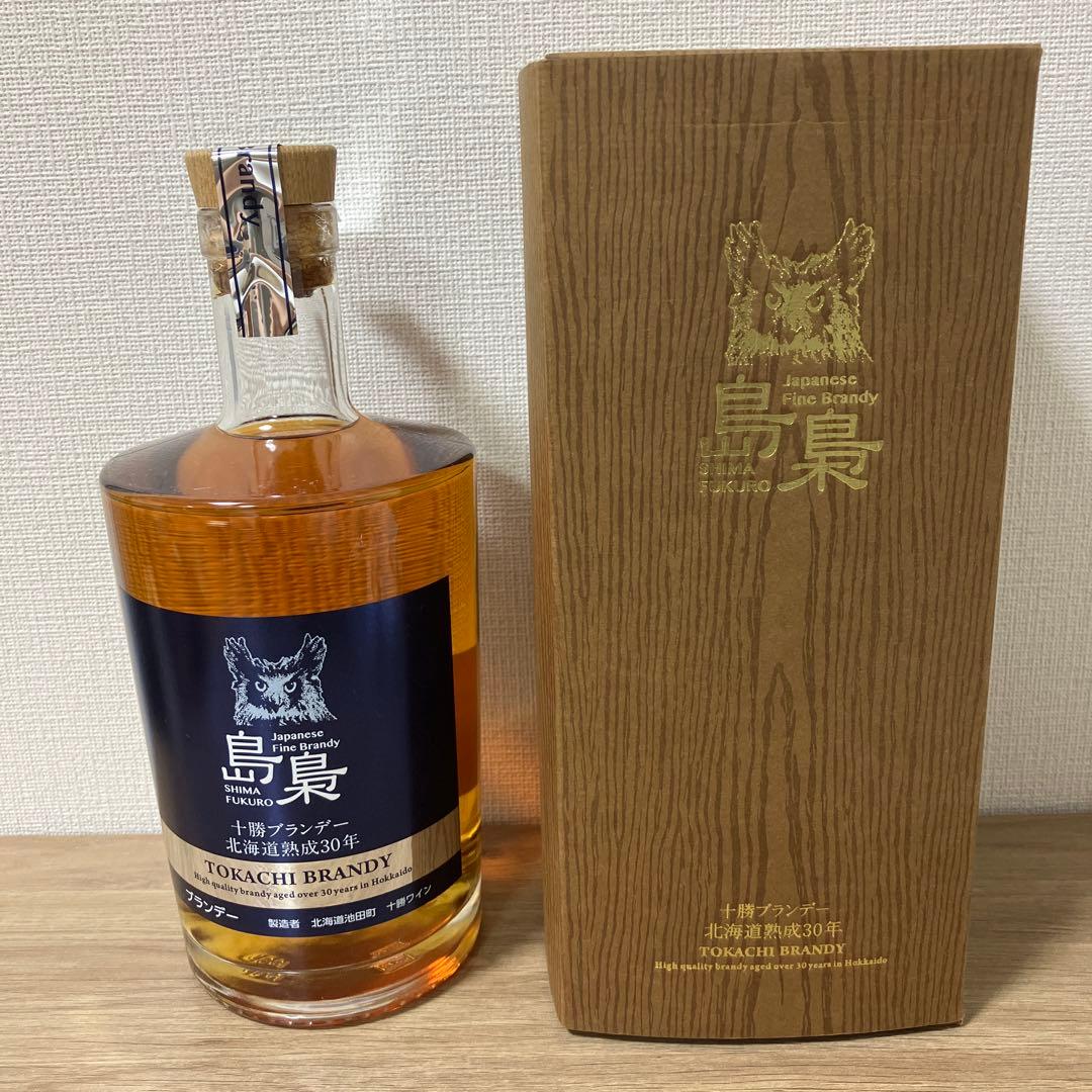 ★新品★十勝ブランデー 島梟 30年熟成 700ml 箱付