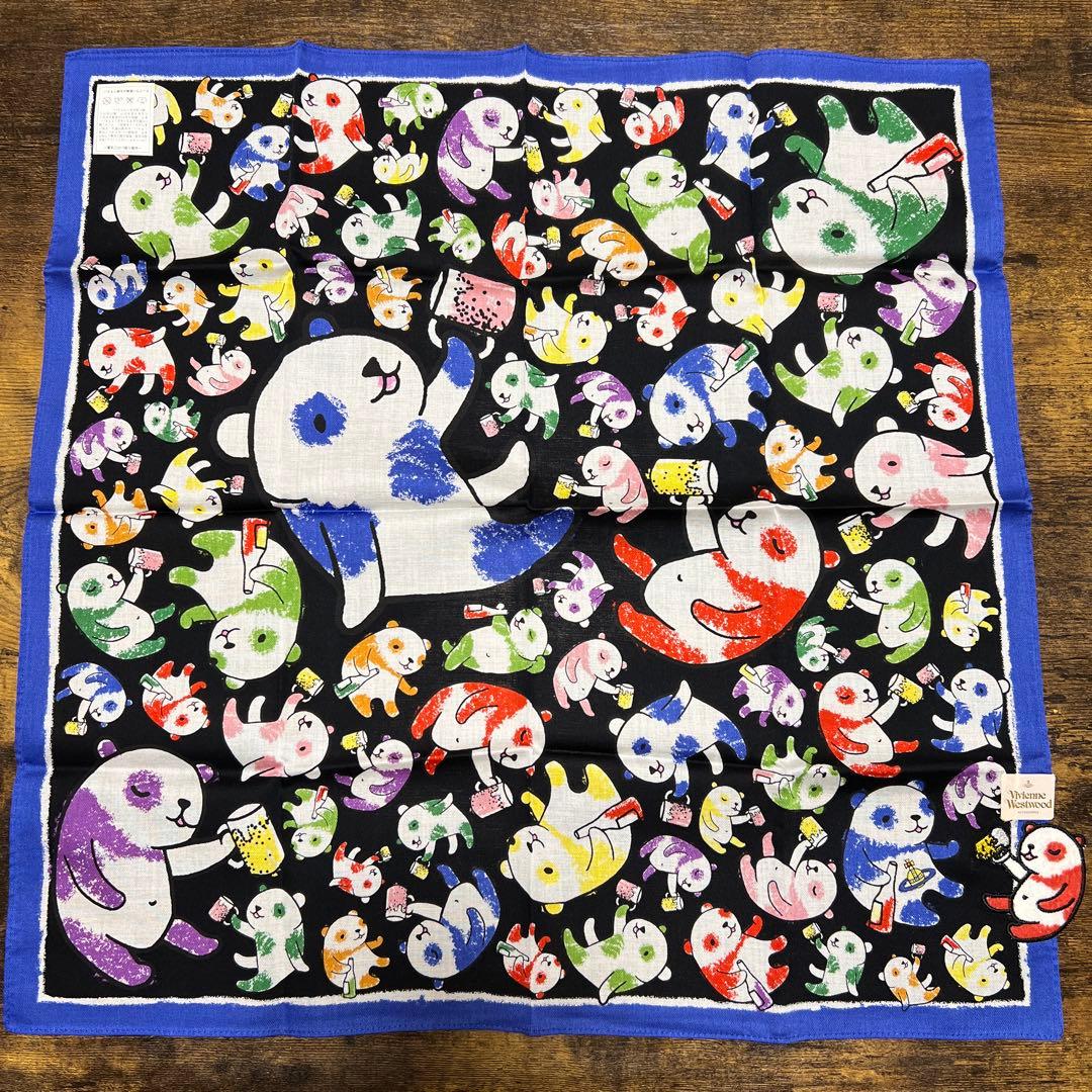 【値下げ】Vivienne Westwood ピンクシール付き未使用ハンカチ