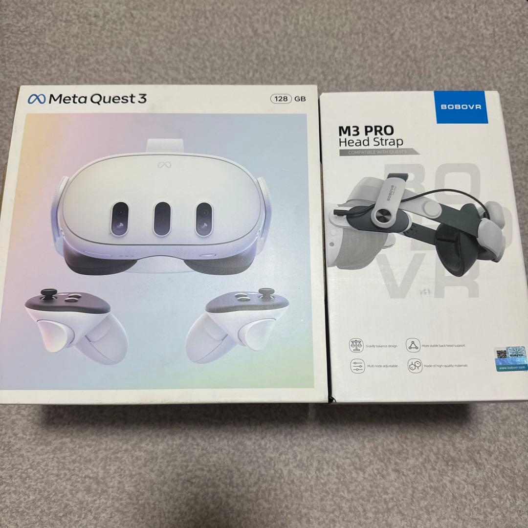 その他  Quest 3 128GB+BOBOVR M3Pro