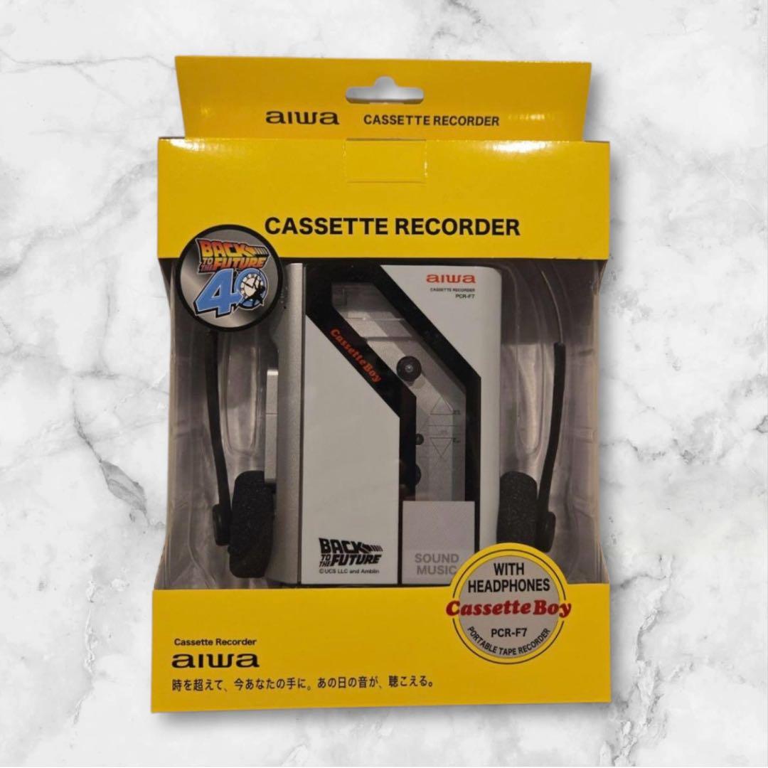 【ドンキx aiwa】バック・トゥ・ザ・フューチャーコラボ商品カセットプレイヤー