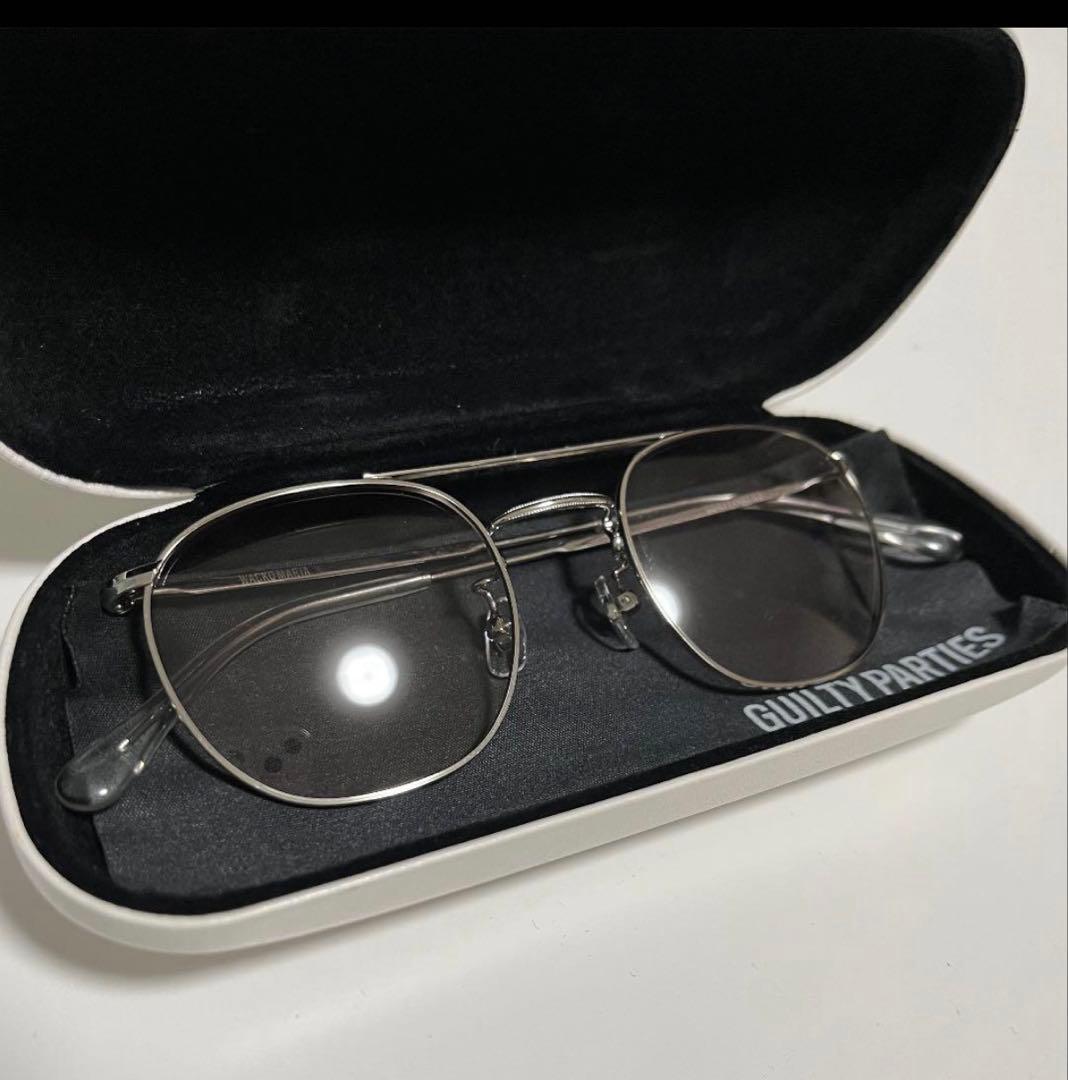 ワコマリア　サングラス　金子眼鏡　グレー