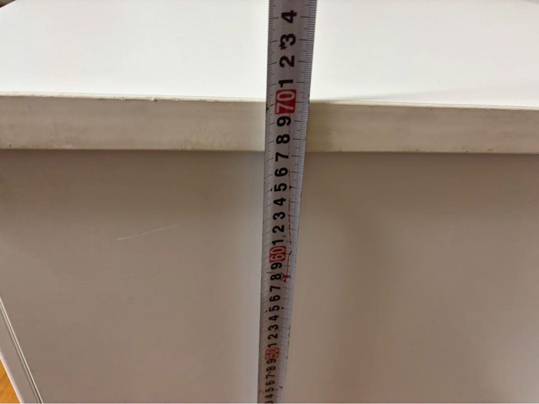 定価25,000円ホワイトシンプルデスク 4つの引き出し付き