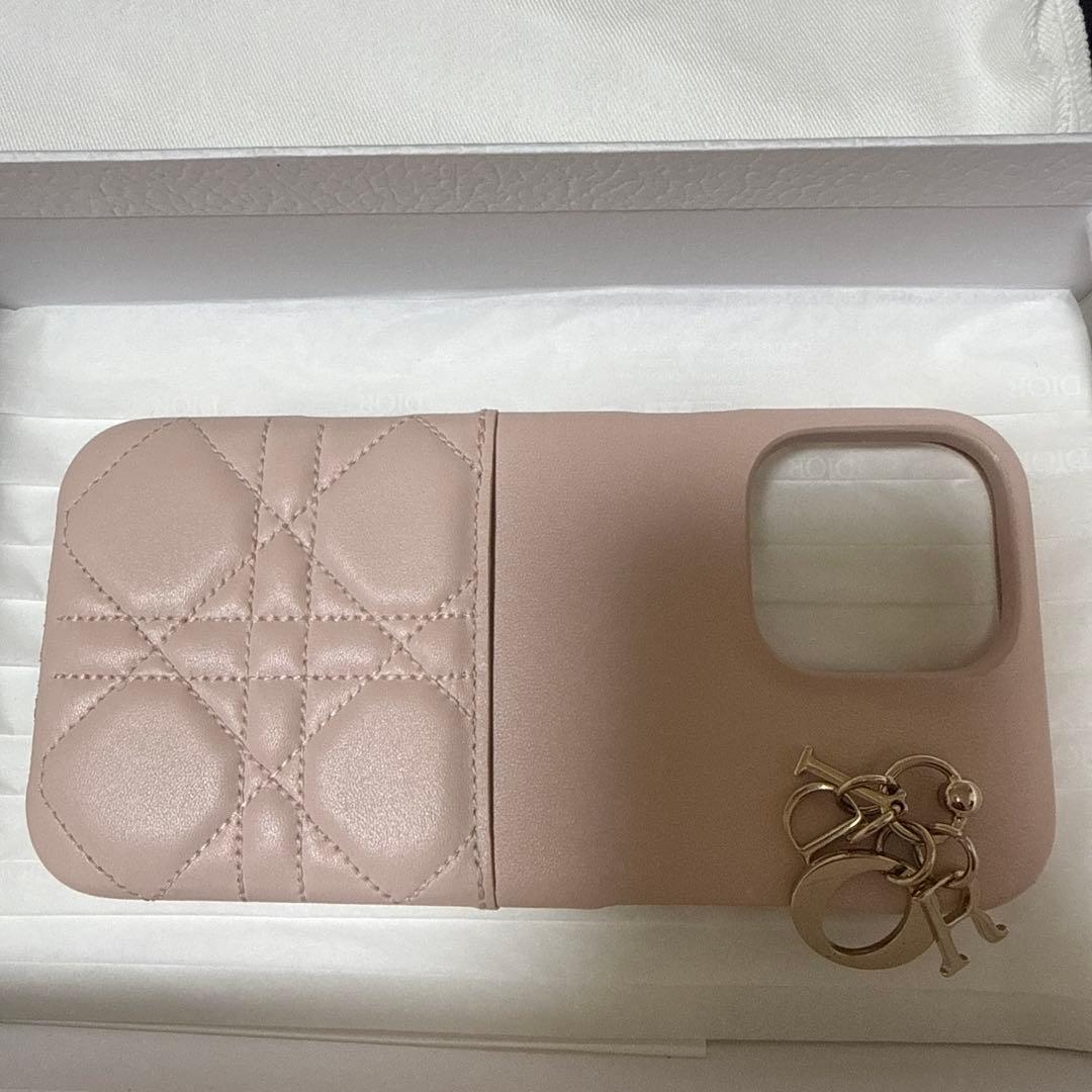 Dior iPhone16proMAX ケース ピンク　ディオール