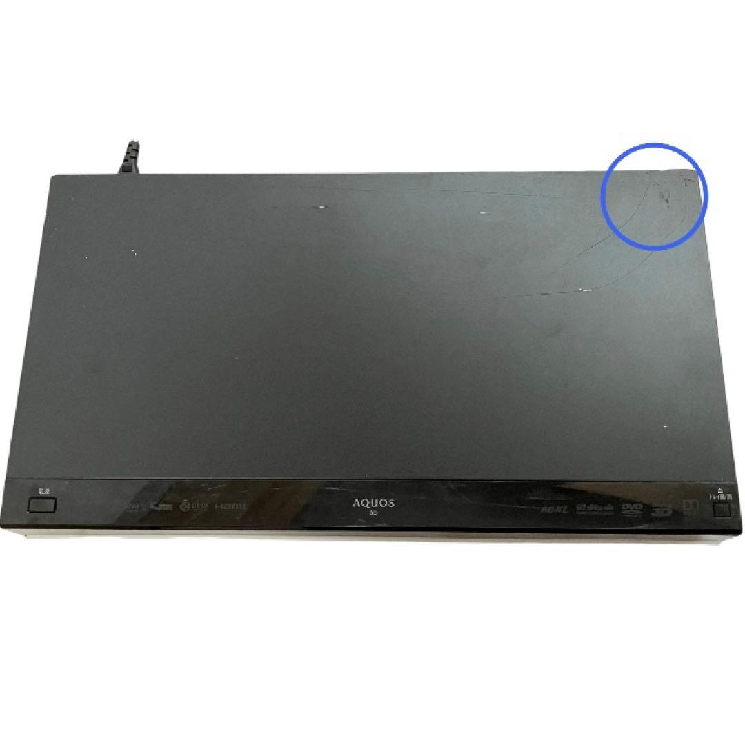 シャープ AQUOS 2番組同時録画 ブルーレイレコーダー BD-W580