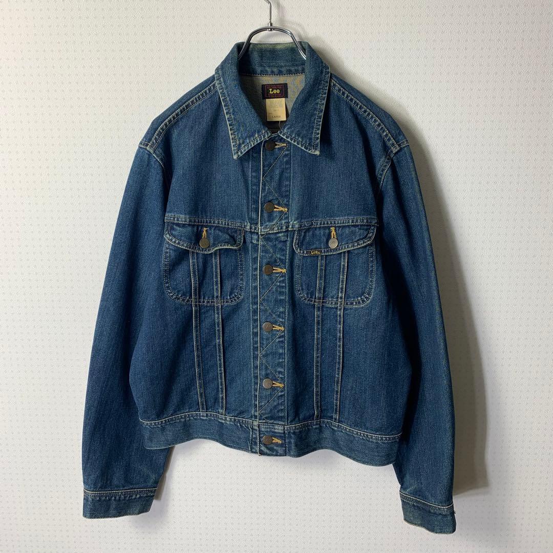90s Lee 101j復刻 0411 トラッカージャケット L日本製 デニム