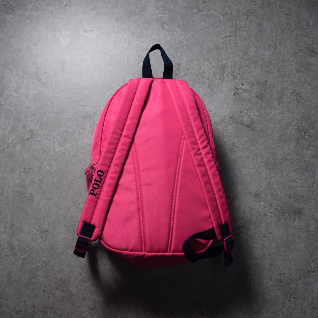 archive ギャル POLO バックパック ピンク ビッグポニー y2k