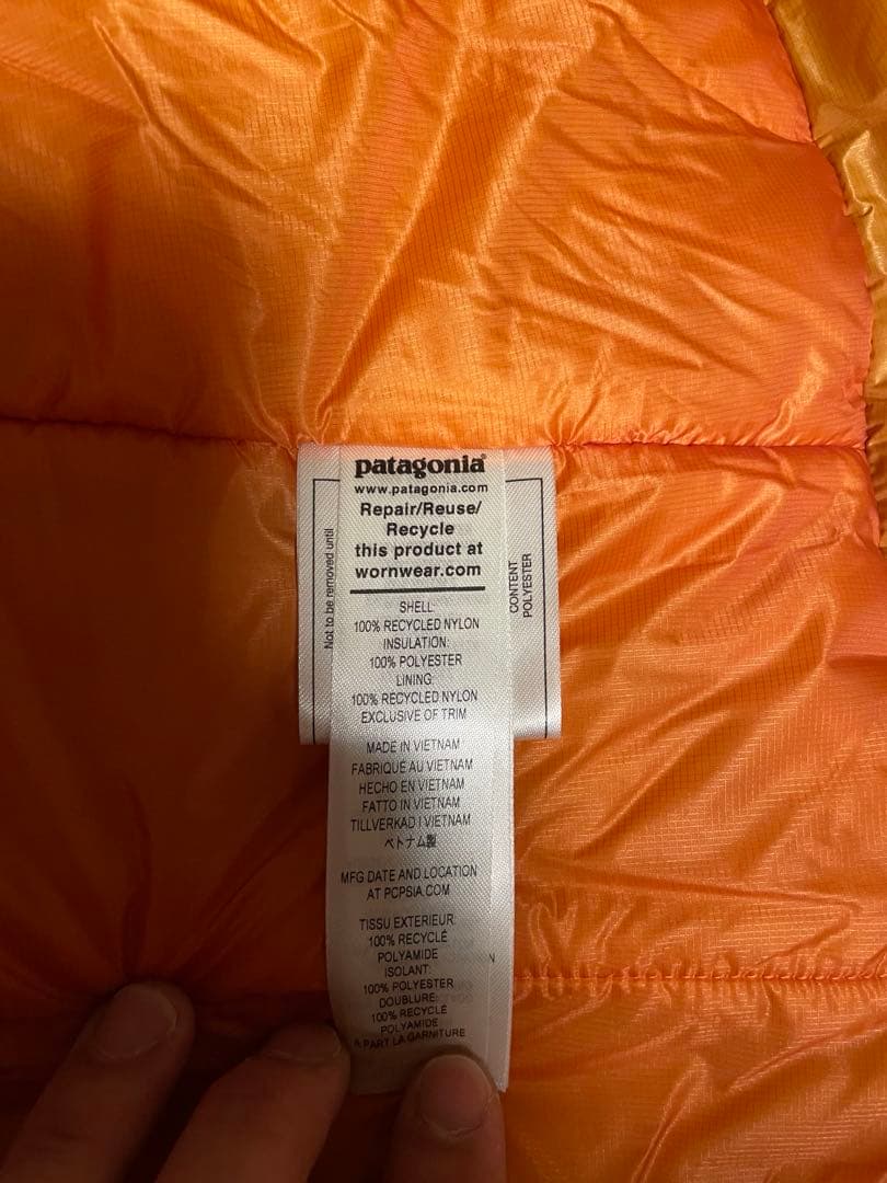 パタゴニア Patagonia ダスパーカー DAS Parka オレンジ 美品