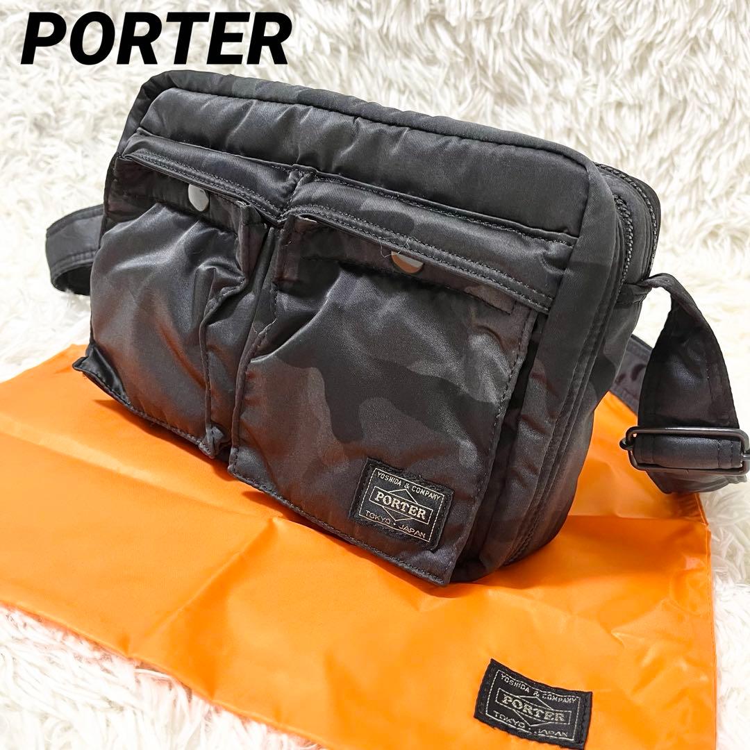 ✨極美品✨ポーター タンカー 30周年限定 ショルダーバッグ２層 迷彩
