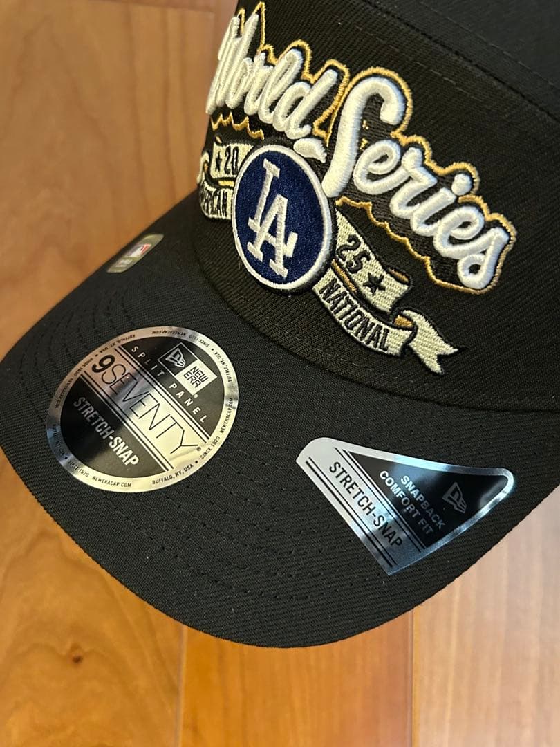 新品ドジャース 2025ナ・リーグ優勝ニューエラ9SEVENTYキャップ