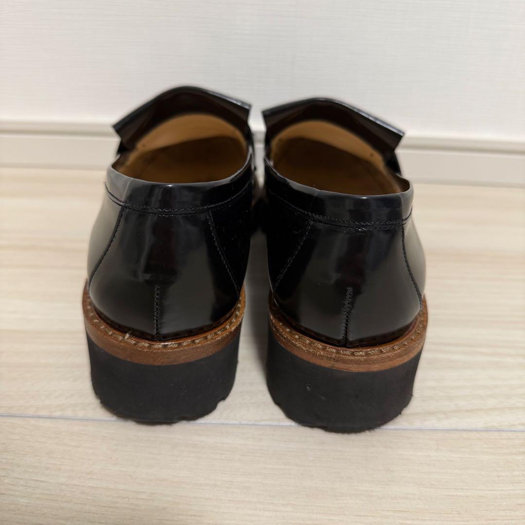 【大幅値下げ！】FABIO RUSCONI タンクソールキルト付きローファー