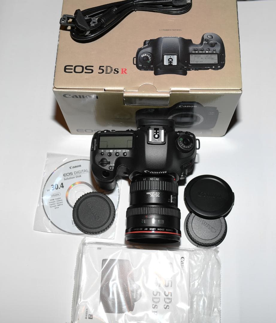 Canon EOS 5DS R 本体 EF20-35mm1:2.8レンズ