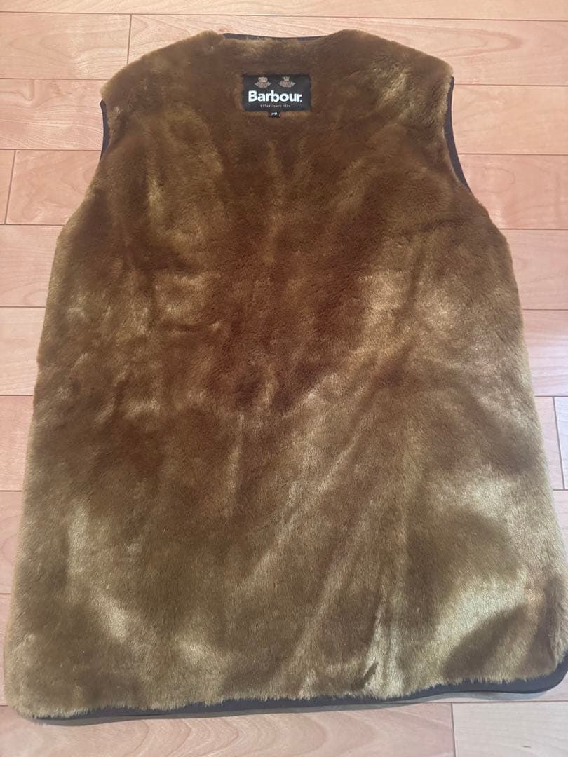 Barbour ファーライナー インナーベスト　38サイズ