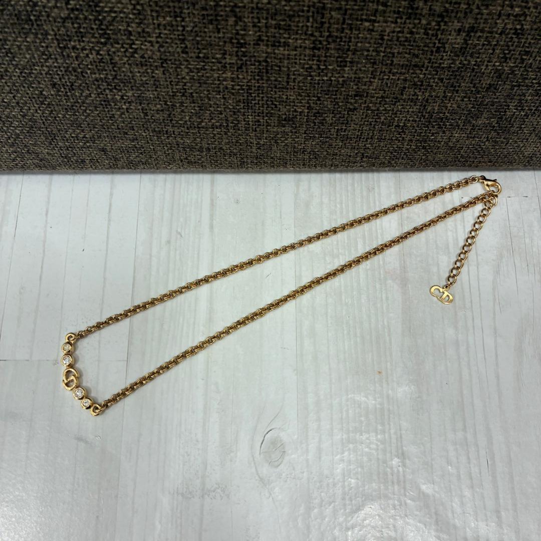 ◇クリスチャンディオール ロゴネックレス/マリオヴァレンチノネックレス　2点