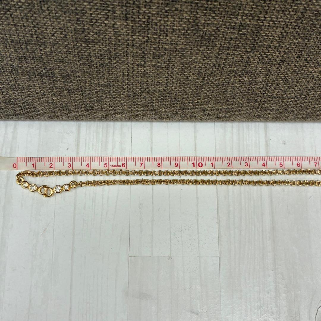 ◇クリスチャンディオール ロゴネックレス/マリオヴァレンチノネックレス　2点