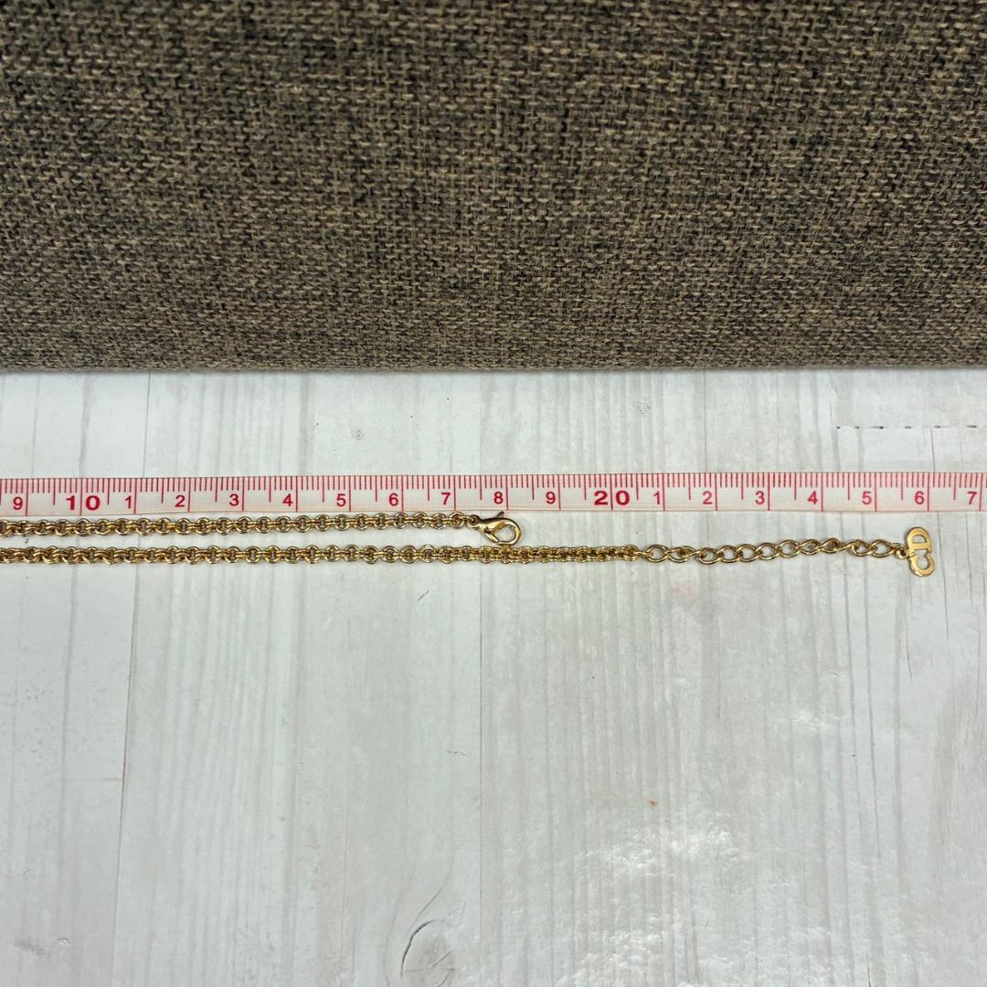 ◇クリスチャンディオール ロゴネックレス/マリオヴァレンチノネックレス　2点