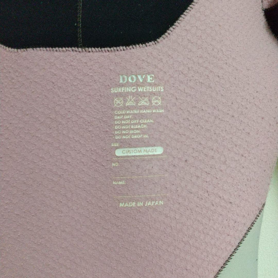 DOVE セミドライ ウェットスーツ ブラック