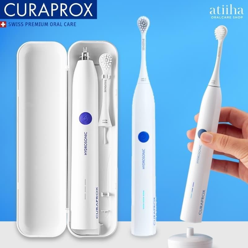 音波式電動歯ブラシ CURAPROX クラプロックス本体と替えブラシ2本