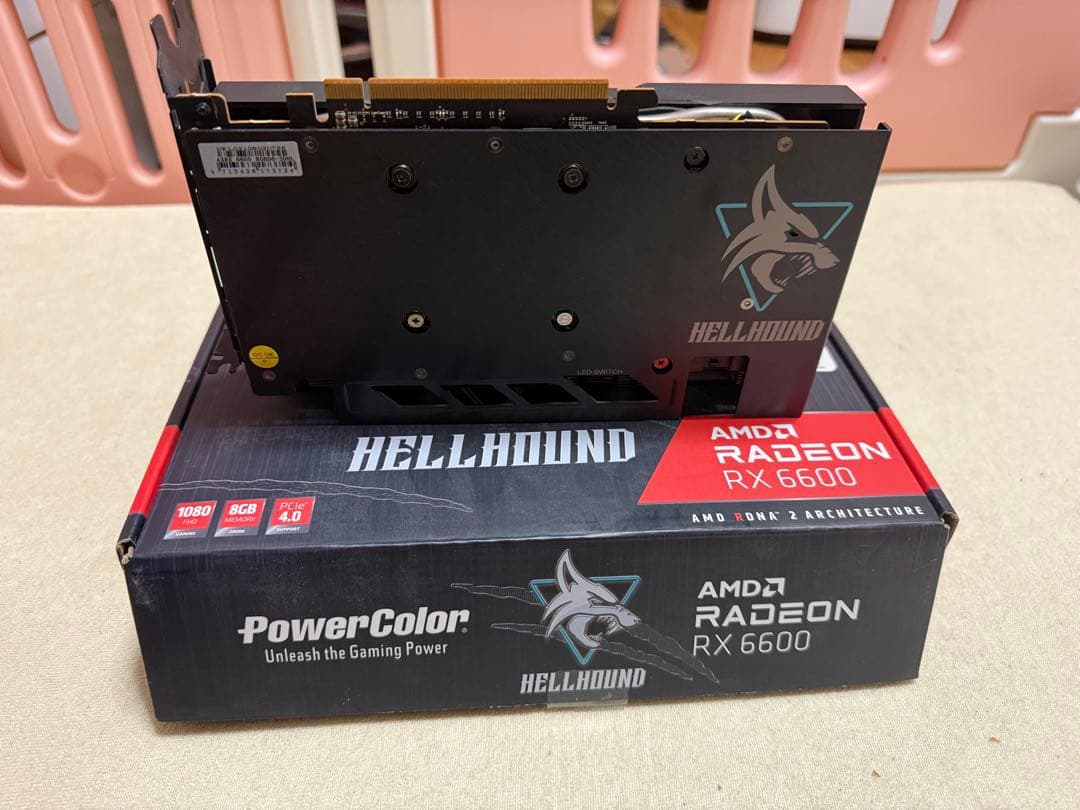 PowerColor RX 6600 8GB グラフィックボード