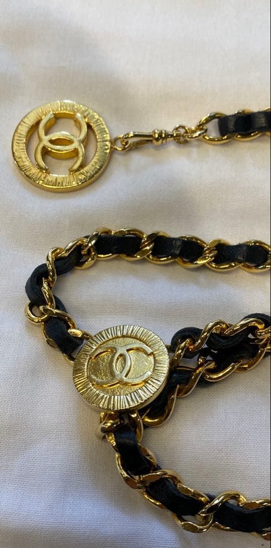 CHANEL チェーンベルト　美品