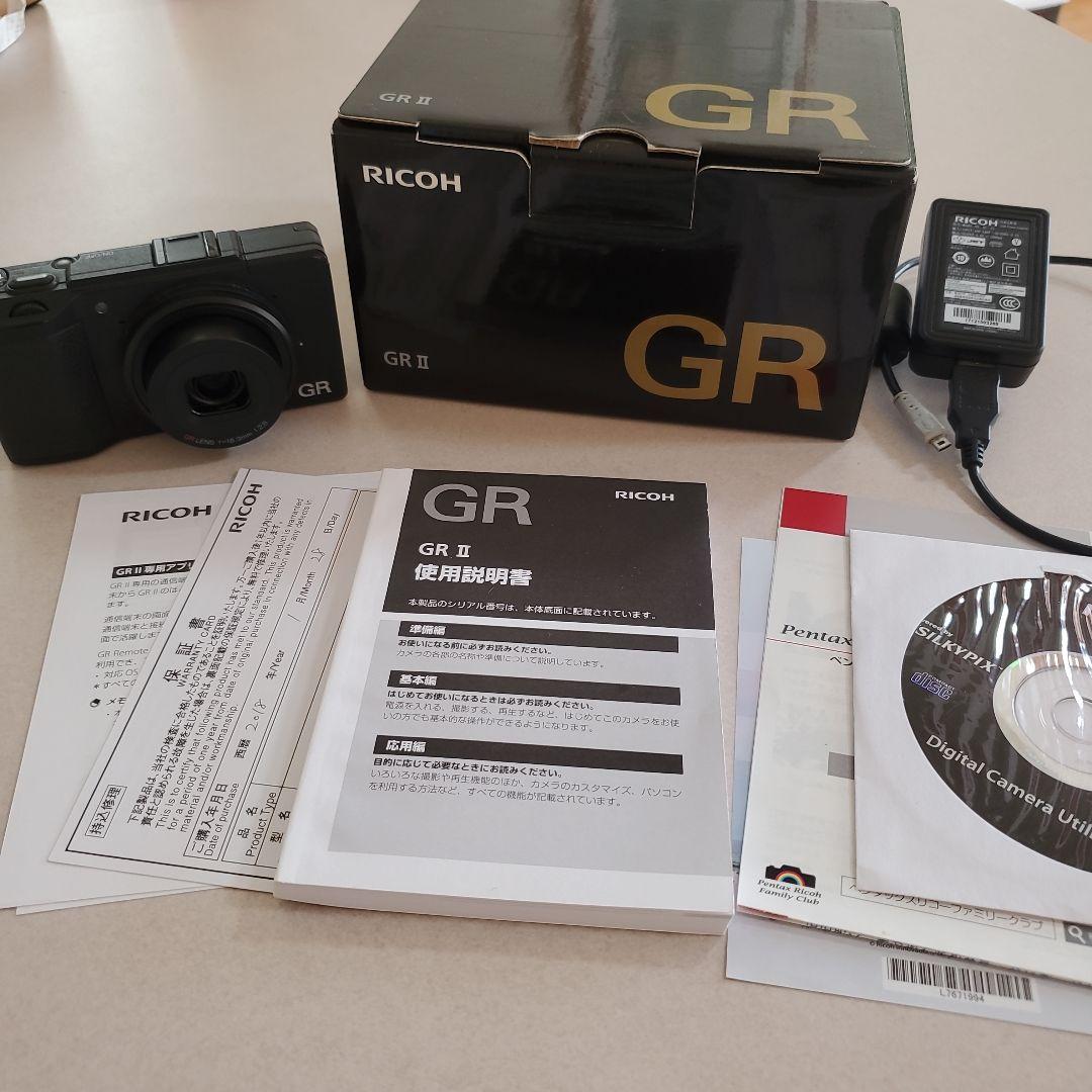 J*！様 【ジャンク品】RICOH GR II コンパクトデジタルカメラ　リコー